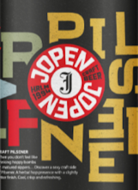 Jopen Craft Pilsener Logo Jopen Craft Pilsener Logo